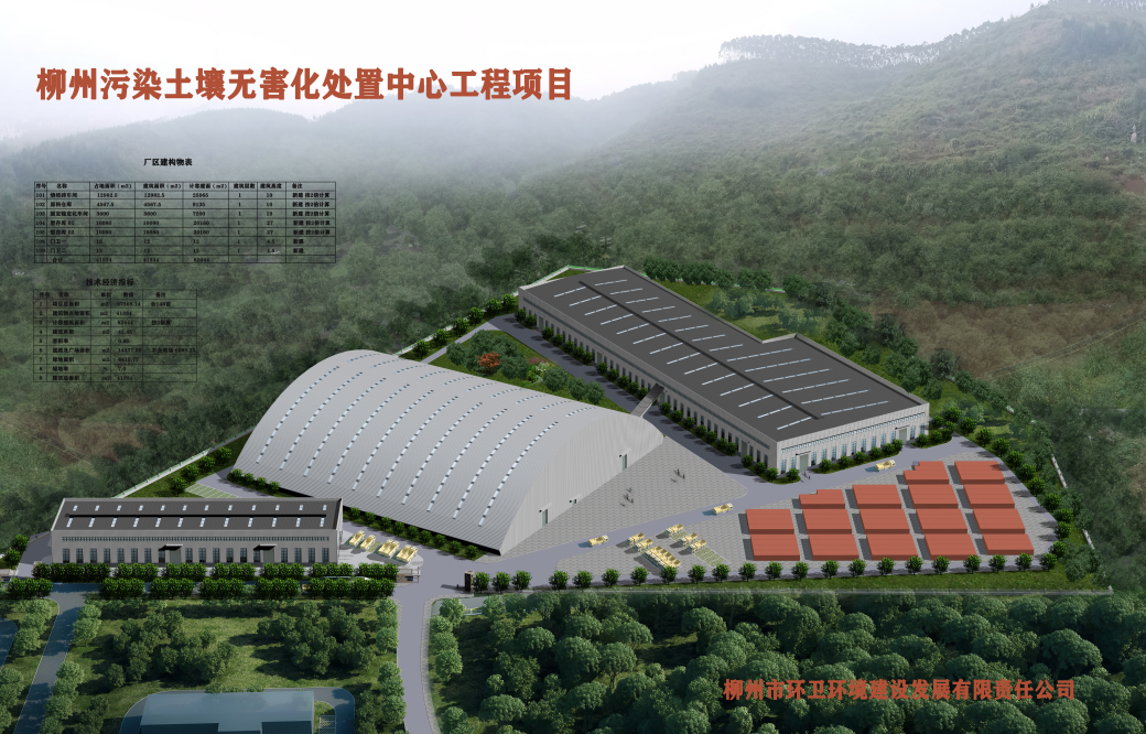 廣西柳州市污染土壤無害化處置中心工程